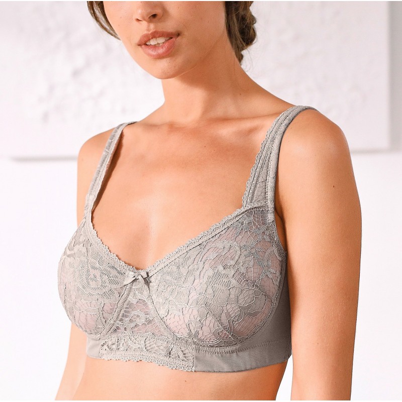 Soutien Gorge Minimiseur En Dentelle Avec Armatures Pas Cher Extradingue