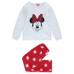 Pyjama velours "Minnie" fille