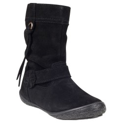 Bottines en cuir suédé fille