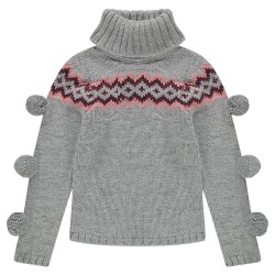 Pull en tricot fille