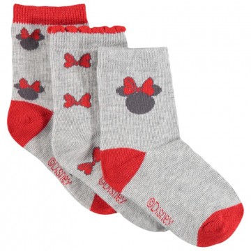 Lot de 3 paires de chaussettes "Minnie" bébé fille