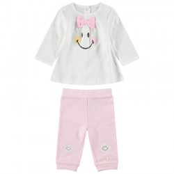 Ensemble "Smiley Baby" bébé fille