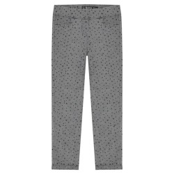 Jegging imprimé en velours fille