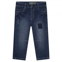 Jeans droit effet used bébé garçon