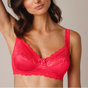 Lot de 2 soutien-gorge dentelle sans armatures