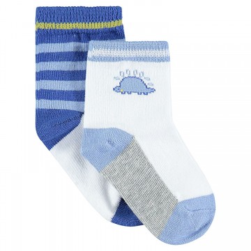 Lot de 2 paires de chaussettes bébé garçon