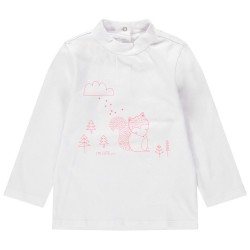 Sous-pull col cheminée bébé fille