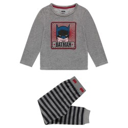 Pyjama en velours avec print "Batman" garçon