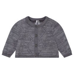 Gilet en tricot fantaisie bébé fille