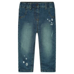 Jeans doublé micropolaire fille