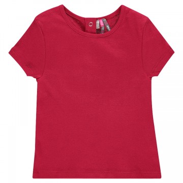 Tee-shirt maille ajourée bébé fille