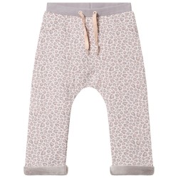 Pantalon de jogging avec revers en sherpa bébé fille