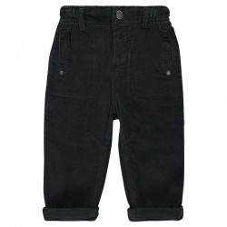 Pantalon en velours doublé bébé garçon