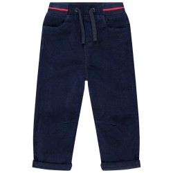 Pantalon en velours à taille élastiquée bébé garçon