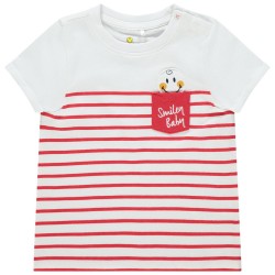 Tee-shirt manches courtes "Smiley Baby" bébé garçon