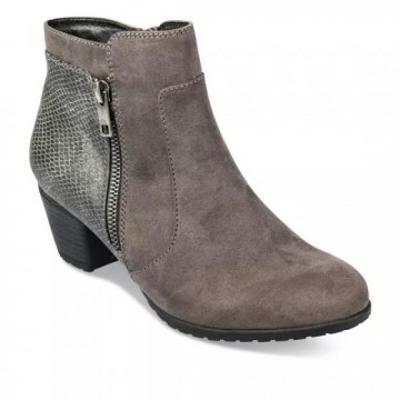 Boots avec zip femme