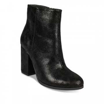 Boots imitation croco femme