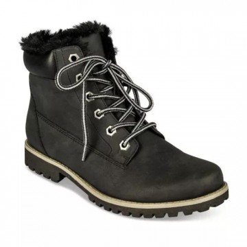 Bottines en nubuck femme