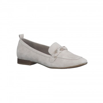 Mocassins dessus cuir - largeur confort