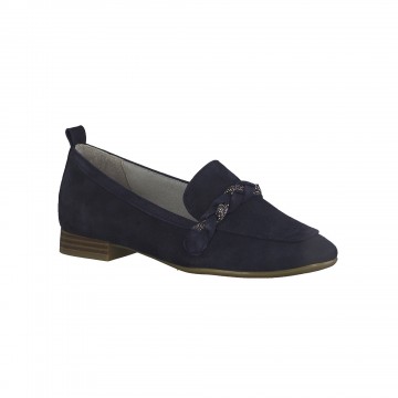 Mocassins dessus cuir - largeur confort