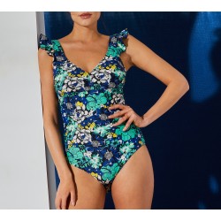 Maillot de bain imprimé 1 pièce