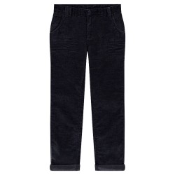 Pantalon coupe slim en velours garçon