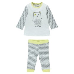 Ensemble tee-shirt et pantalon réversible bébé garçon