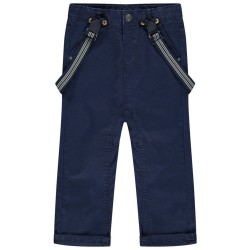 Pantalon avec bretelles élastiquées amovibles bébé garçon