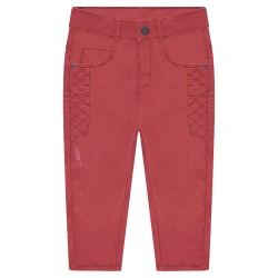 Pantalon avec découpes à croisillons bébé garçon