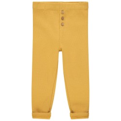 Legging côtelé en coton bébé fille