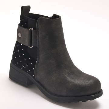 Boots fille avec sangle