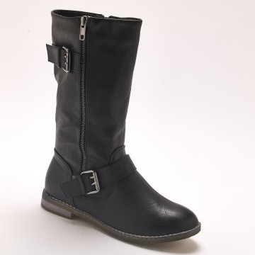 Bottes cuir femme