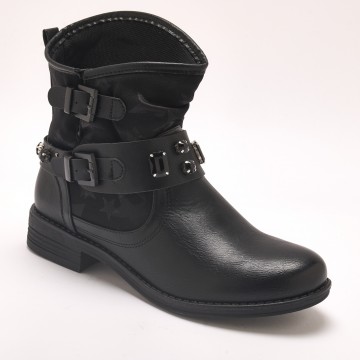 Boots femme avec sangles