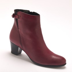 Boots en cuir femme