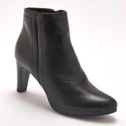 Boots cuir femme