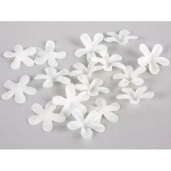 Lot de 60 fleurs en tissu