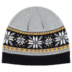 Bonnet en tricot doublé sherpa garçon