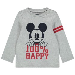 Tee-shirt manches longues print "Mickey" bébé garçon