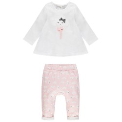 Ensemble tunique et pantalon bébé fille