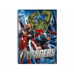 Carnet "Avengers" couverture en 3D