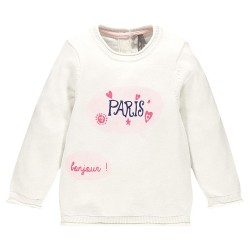 Pull manches longues bébé fille