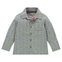 Chemise manches longues en chambray bébé garçon