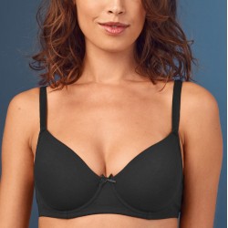 Soutien-gorge coton invisible avec armatures