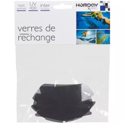 Verre de rechange pour masque de plongée