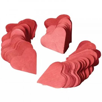 Confettis forme coeur pour la table - 100 gr