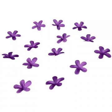 Lot de 60 fleurs en tissu