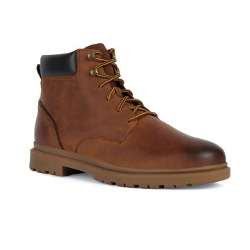 Bottines Andalo dessus cuir - largeur confort - Homme