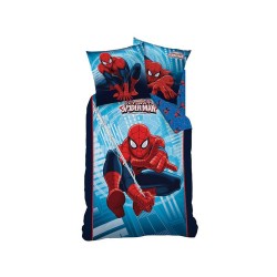 Parure housse de couette enfant "Spiderman" 140x200 cm