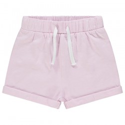 Short en molleton bébé fille