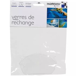 Verre de rechange pour masque de plongée